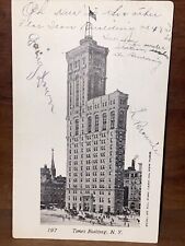 Times Building, NYC, New York #197 Antique Postcard picture