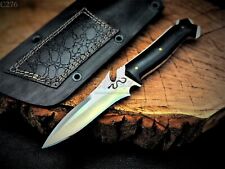 Handmade Jack Krauser Replica Knife | RE4 | Small Size | Leather Cover picture