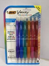 BIC Velocity Mechanical Pencils with Colored Leads, Medium Point 0.7 mm, 6-Count picture