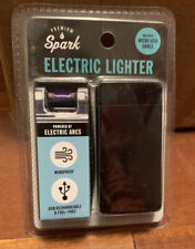 ARC Premium Spark Electric Lighter Includes micro-usb cable BLACK picture