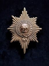 Genuine WW1 era  Worcestershire Regiment Brass Valise Badge British Military picture