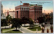 Richmond, Virginia VA - Hotel Richmond - Vintage Postcard - Unposted picture
