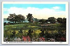 Postcard Old Cape Cod House Massachusetts MA picture