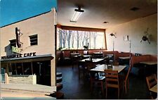 Postcard Burgia's Missaukee Cafe on Lake Missaukee in Lake City, Michigan picture