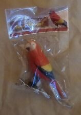 Vintage Motion Activated Parrot Clip on Chirping Bird Tropical Party Colorful picture