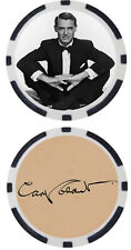 CARY GRANT - LEGENDARY ACTOR --- POKER CHIP ***SIGNED*** picture