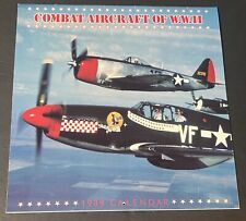 Combat Aircraft of W.W. II 1989 Calendar (American Products Co.) Betty Grable picture