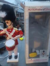 Vintage Motion-ette Animated Telco Christmas Holiday Soldier Drummer 1990 Box picture