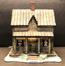 Lang and Wise Folk Art Villages ~ Skating on Christmas Eve ~ Carriage Shed ~ 1E picture