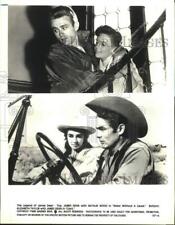 1998 Press Photo James Dean with actresses in Giant and Rebel Without A Cause picture