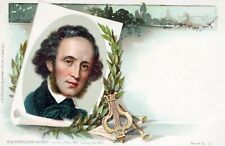 Felix Mendelssohn Postcard - udb (pre 1908) picture