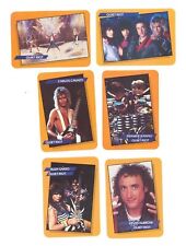 Quiet Riot Rock Star Concert Card Complete Set of 6 Mint AGI 1985  picture