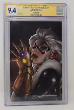 GIANT-SIZE BLACK CAT: INFINITY SCORE #1 Marvel 1:100 Jeehyung Lee CGC SS 9.4 picture