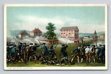 PHOSTINT Battle of Lexington Lexington MA Postcard picture