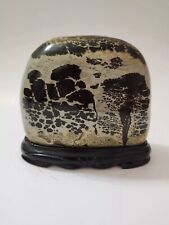 1500G Beautiful Natural Chinese Dendritic Jasper Picture Stone  Painting picture