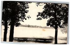 1948 Lake Scene Parker's Prairie Minnesota Real Photo Postcard Rppc  picture