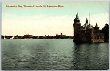Alexandria Bay Thousand Islands Saint Lawrence River Castle Postcard picture