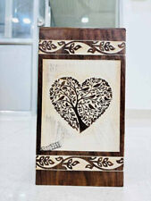 Cremation Urn for Human ashes Large wooden urn for cremation Adult urn box picture