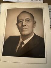 Original Fabian Bachrach Portrait Famous French Lit Prof. C.  Williams OSU- NR picture