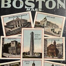 Postcard MA Boston Mass Historical Sites View Card Mason Bros. & Co. (1907-1917) picture