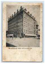 1909 The Updegraff Hotel Williamsport Pennsylvania PA Posted Antique Postcard picture