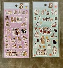 48 Mofusand Kitty Cat Stickers - 2 sheets  - US Seller picture