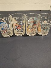 Vintage Walt Disney World 2000 Celebration Set Glasses Set of 4 picture