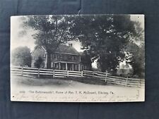 1939 antique POSTCARD elkview pa BUTTONWOODS home of T R Mcdowell picture