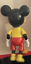 Vintage Mickey Mouse Articulated Figurine Disney Productions Souvenir New w/ Tag picture