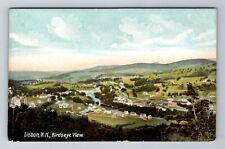Lisbon NH-New Hampshire, Bird's Eye Village View, Antique Vintage Postcard picture