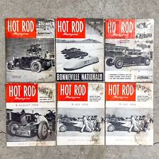 Vintage HOT ROD Magazine 1950 Publications - Street Rod Motor Life Bonneville picture