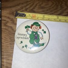 Vintage Pin Honorary Leprechaun picture