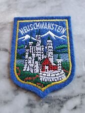 Schloss Neuschwanstein Castle Bavaria Germany Patch Badge  picture