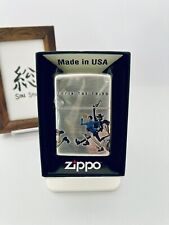 Zippo Lupin The Third Chase 4 Sided Continuous Processing Silver Lighter picture