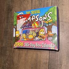 Simpsons 2006 Trivia Calendar  picture