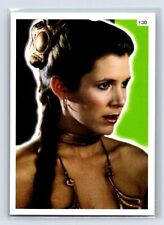 PRINCESS LEIA ORGANA SLAVE GIRL 2016 Topps Star Wars Force Attax #130 C1 picture