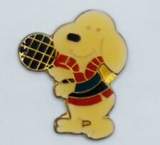 Collectible Snoopy Tennis Vintage Pin - Metal - Charles Schulz - Collectible picture