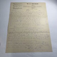 1886 Civil War Pension Document  picture