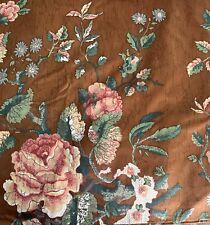 Vtg A Waverly Bonded Glosheen Fabric 9+ Yards 35” Wide picture