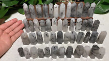 wholesale 49pcs 1545g 40-63mm Natural tourmaline quartz CRYSTAL tower HEALING picture