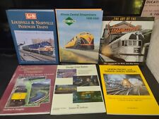 Vintage Trains & Railroads Hardcover Books Lot # 2 picture
