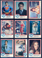 1978 TOPPS OPC DC Superman The Movie FULL SET 1-132 NM + 2 Stickers Set PSA 9 MT picture