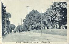 1935 Postcard Main Street Nicholasville, Ky Jessamine County Kentucky picture