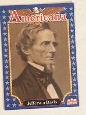 Jefferson Davis Americana Trading Card Starline #36 picture