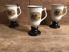 Vintage Buntingware set of 3 Libertyville stoneware mugs. Great July 4th decor picture