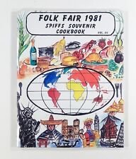 1981 SPIFFS Folk Fair ST. PETERSBURG Souvenir Cookbook INTERNATIONAL RECIPES &c picture