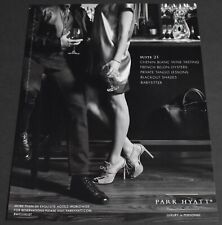 2014 Print Ad Sexy Heels Long Legs Fashion Lady Dress Park Hyatt Luxury Beauty a picture