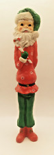 Vintage HERMITAGE POTTERY Happy Santa Poly Stone Figurine Loomco 1995 picture