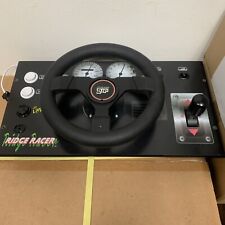 Arcade1Up Ridge Racer Control Panel Steering Wheel - As-Is / Bad / For Parts picture