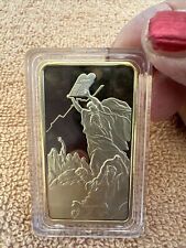 MOSES And The “10 Commandments” Gold Bar In Collectible Capsule RARE picture